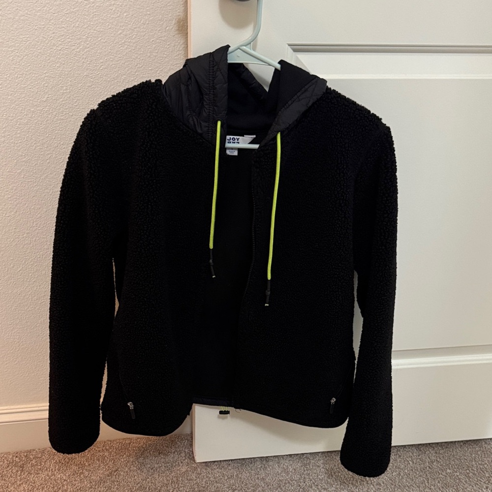 JoyLab Black Fleece Jacket